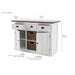 NovaSolo Halifax Accent Buffet with 2 Baskets Two-tone B129TWD