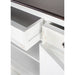 NovaSolo Halifax Accent Buffet In White Distress & Deep Brown B190TWD