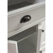 NovaSolo Halifax Contrast Buffet with 4 Doors 3 Drawers In Classic White & Black B192CT