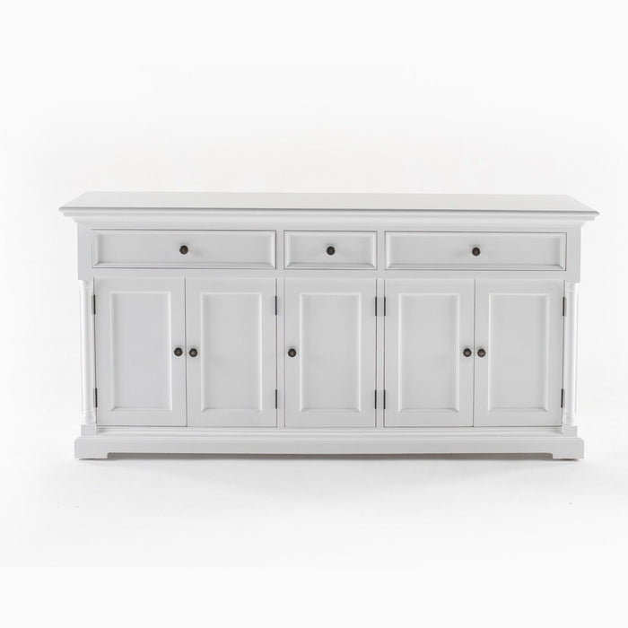 NovaSolo Provence Buffet with 5 Doors in Classic White B197