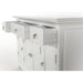 NovaSolo Skansen Buffet with 4 Doors 3 Drawers in Classic White B201