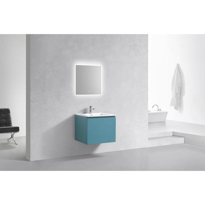 KubeBath Balli Wall Mount Modern Bathroom Vanity