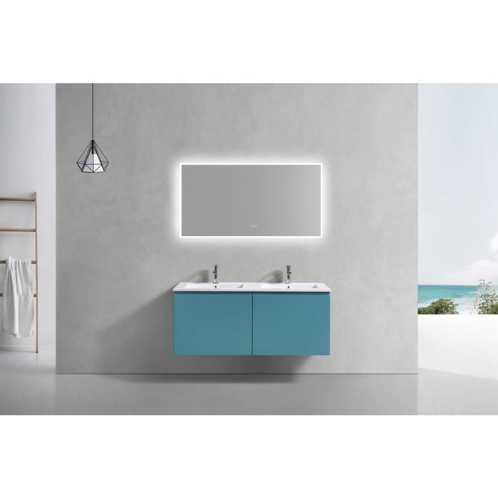 KubeBath Balli 48'' Wall Mount Modern Bathroom Vanity