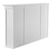 NovaSolo Halifax Buffet Hutch Unit with 4 Glass Doors in Classic White BCA610
