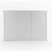 NovaSolo Halifax Hutch Unit with 6 Glass Doors in Classic White BCA611