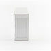 NovaSolo Halifax Hutch Unit with 6 Glass Doors in Classic White BCA611