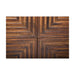 Union Home Maze Wood Low Dresser BDM00047
