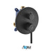 KubeBath Aqua Rondo Shower Set With Rain Shower and Handheld lifestyle view