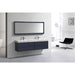 KubeBath Bliss Double Sink Wall Mount Modern Bathroom Vanity