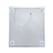 Bellaterra Home 28" x 24" Rectangle Wall-Mounted LED Illuminated Frameless Mirror Medicine Cabinet