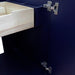 Bellaterra Home Forli 25" 2-Door 1-Drawer Blue Freestanding Vanity Set With Ceramic Undermount Rectangular Sink And Gray Granite Top