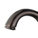 Bellaterra Home Madrid 12" Single-Hole and Single Handle Oil Rubbed Bronze Bathroom Faucet With Overflow Drain