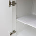 Bellaterra Home Terni 49" 2-Door 2-Drawer White Freestanding Vanity Set With Ceramic Double Undermount Rectangular Sink and White Quartz Top