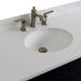 Bellaterra Home Terni 49" 2-Door 6-Drawer Blue Freestanding Vanity Set With Ceramic Undermount Oval Sink and White Quartz Top