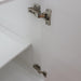 Bellaterra Home Terni 61" 4-Door 3-Drawer White Freestanding Vanity Set With Ceramic Double Vessel Sink And White Quartz Top