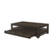 Benzara Rectangular Wooden Lift Top Coffee Table With 2 Drawers, Brown BM205982