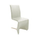 Bellini Modern Living Bernice Dining Chairs in White Bernice WHT
