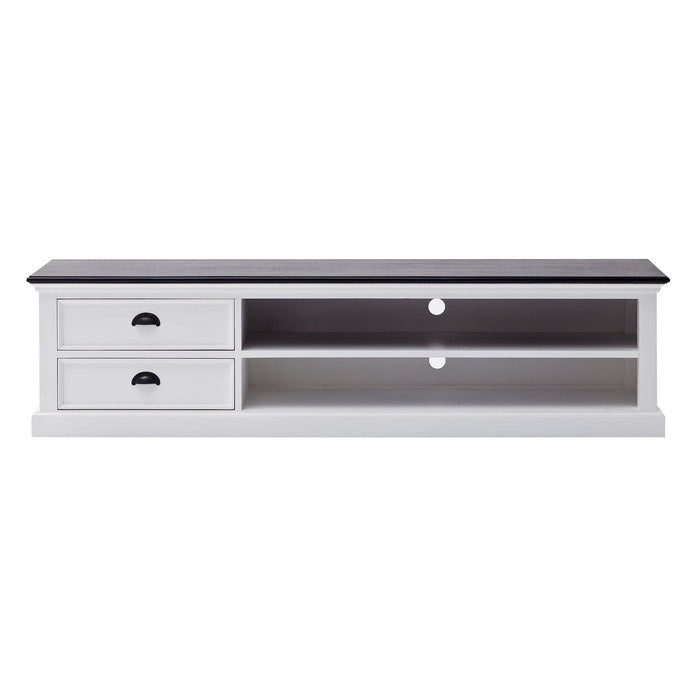 NovaSolo Halifax Contrast Large Entertainment Center Two-tone CA592-180CT