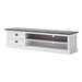 NovaSolo Halifax Contrast Large Entertainment Center Two-tone CA592-180CT