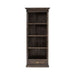 NovaSolo Halifax Mindi Bookcase with 1 Drawer Black Wash CA604BW