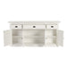 NovaSolo Halifax Buffet Console Table In Classic White CA633