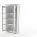 NovaSolo Provence Double Vitrine in Classic White CA640