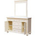 Sunset Trading Ice Cream at the Beach Dresser and Mirror | 5 Drawers 2 Cabinets | Fully Assembled CF-1730_34-0111