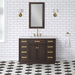 Water Creation Chestnut 48″ Single Sink Carrara White