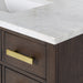 Water Creation Chestnut 48″ Single Sink Carrara White 48″ size