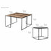 NovaSolo Nesting Coffee Table Set 80cm CPP 28004