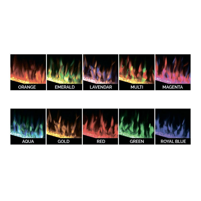 Challenger 50'' Wall Mount / Recessed Linear Electric Fireplace