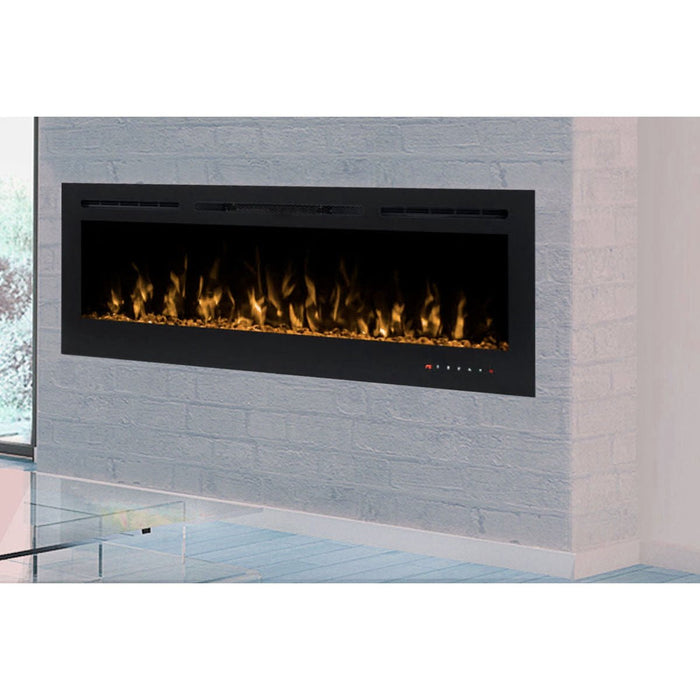 Challenger 50'' Wall Mount / Recessed Linear Electric Fireplace