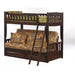 Night and Day Furniture Spices Cinnamon Twin/Futon Bunk Bed