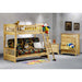 Night and Day Furniture Spices Cinnamon Twin/Futon Bunk Bed