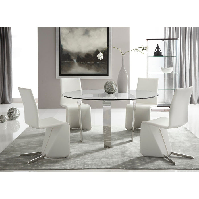 Bellini Modern Living Cirrus Round Dining Table Cirrus RD DT