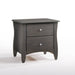 Night and Day Furniture Clove 2 Drawer Nightstand