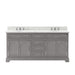 Water Creation Derby 72 Inch Cashmere Grey Double Sink Bathroom Vanity From The Derby Collection DE72CW01CG-000000000