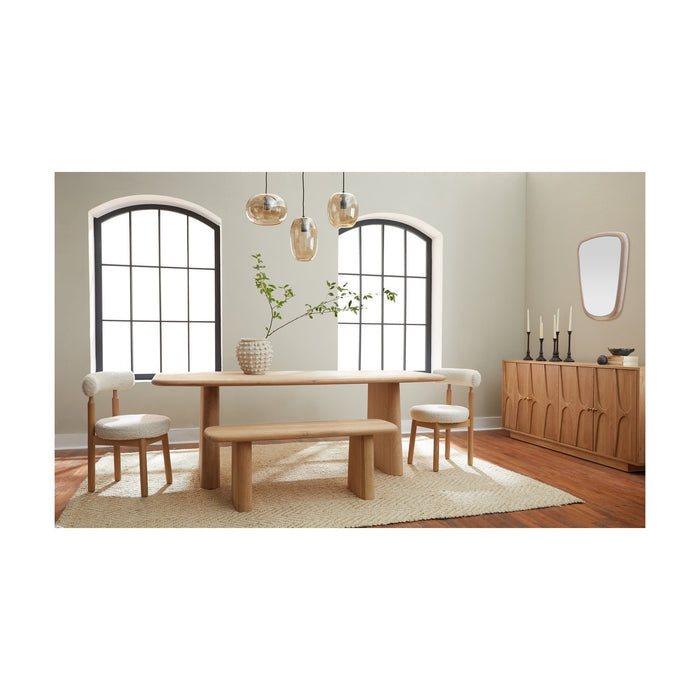 Union Home Laurel Dining Bench - Natural DIN00164