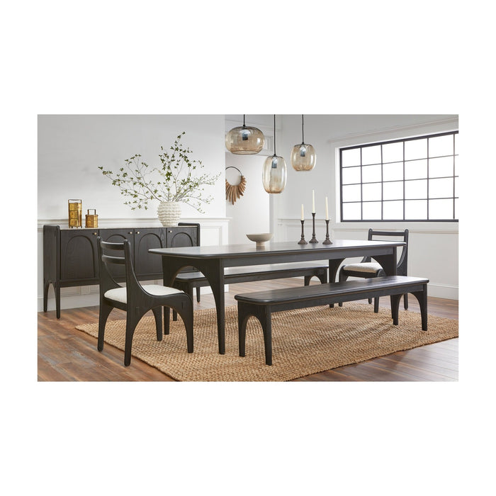 Union Home Luna Dining Table- Charcoal DIN00280