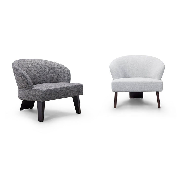 Bellini Modern Living Donato Accent Chair Dark Grey Fabric Donato DGY