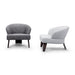 Bellini Modern Living Donato Accent Chair Dark Grey Fabric Donato DGY