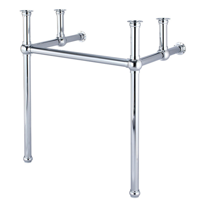 Water Creation Embassy Embassy 30 Inch Wide Single Wash Stand and P-Trap included in Chrome Finish EB30B-0100