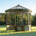 Park Hill Collection Garden Floral Aged Metal Gazebo Display Prop