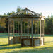 Park Hill Collection Garden Floral Aged Metal Gazebo Display Prop