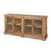 Park Hill Collection Urban Living Aged Zinc Top Whiskey Cabinet EFC06096