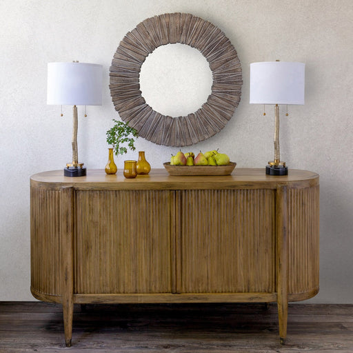 Park Hill Collections Lodge Taos Sliding Door Sideboard Console EFC20135