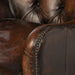 Park Hill Collections Manor Library Leather Club Chair EFS06133