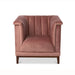 Park Hill Collection La Boheme Moira Rose Velvet Chair EFS26072