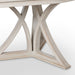 Park Hill Collections Coastal Cottage Delray Oval Dining Table EFT20117