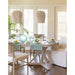 Park Hill Collections Coastal Cottage Delray Oval Dining Table EFT20117